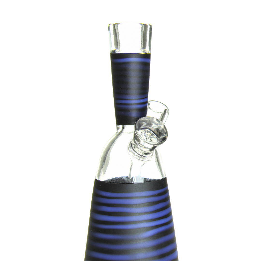 Matt Robertson Diamond Series Zoo Tube Blue Zebra — Blue Zebra Diamond Series tube detail view