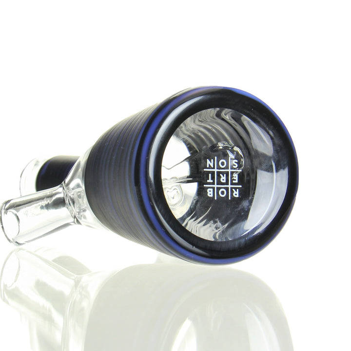 Matt Robertson Diamond Series Zoo Tube Blue Zebra — Blue Zebra Diamond Series tube base view