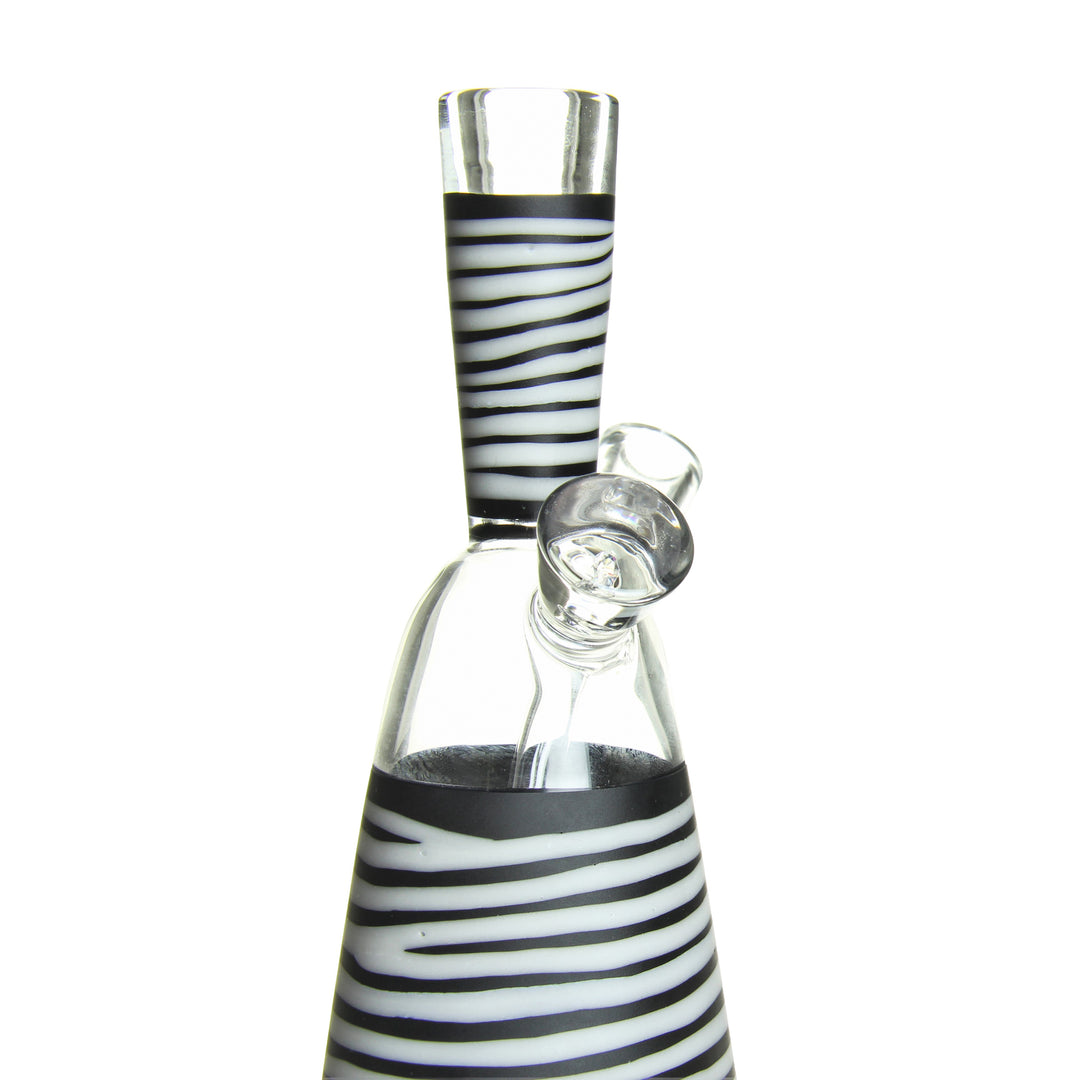 Matt Robertson Diamond Series Zoo Tube Zebra — Zebra Diamond Series tube detail view