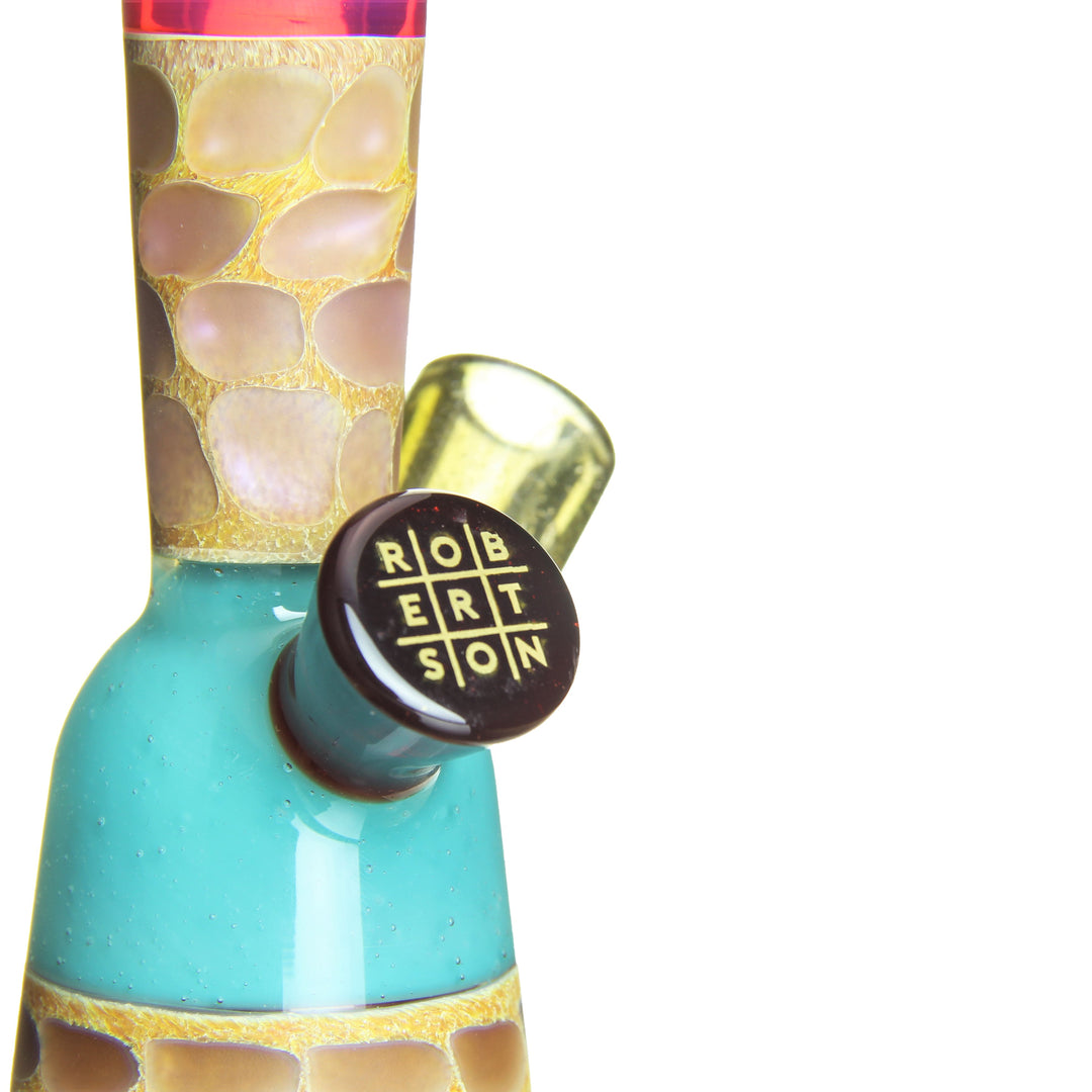 Matt Robertson Gir-rando Zoo Tube Teal — teal Gir-rando detail view