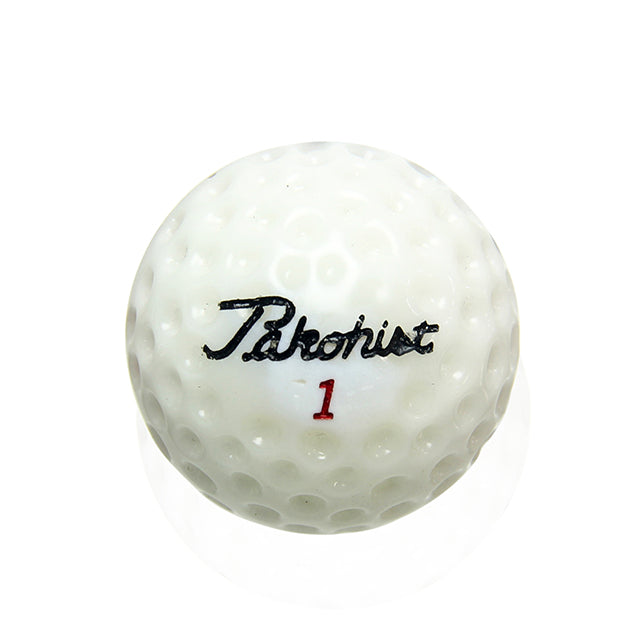 Mike Gong x Pakoh Acid Eater Golf Ball Marble side view