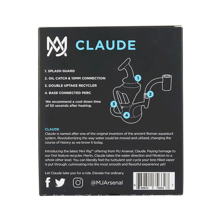 MJ Arsenal - Claude Mini Dab Rig