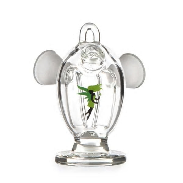 MJ Arsenal Martian Dubbler Bubbler — dual chamber mini glass blunt bubbler for cooled pre-roll or flower hits
