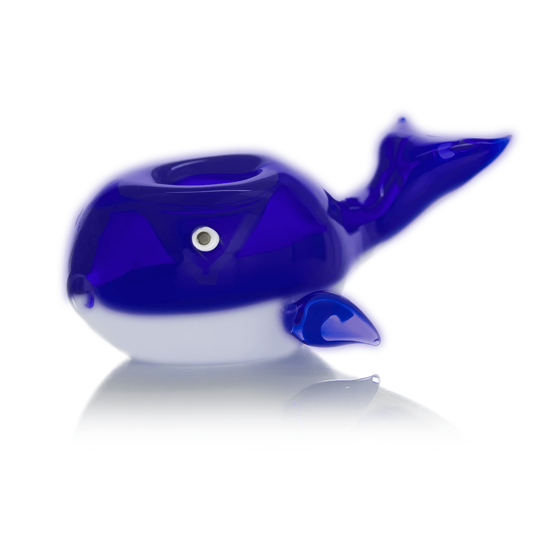 MJ Arsenal Moby Hand Pipe — limited edition whale shaped glass hand pipe