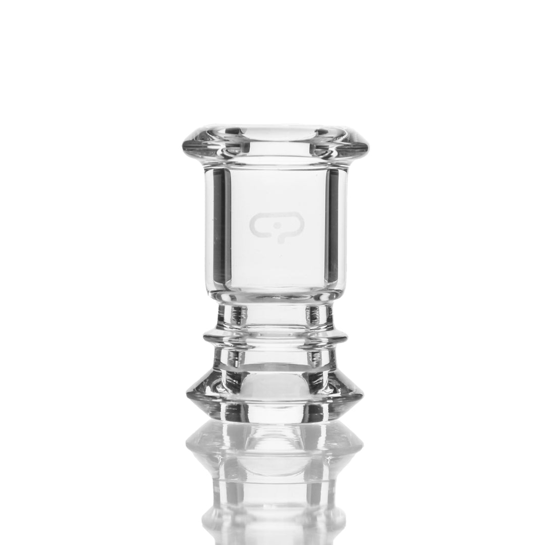 Mobius Glass 14mm Beveled Dome — beveled glass vapor dome for 14mm concentrate rigs