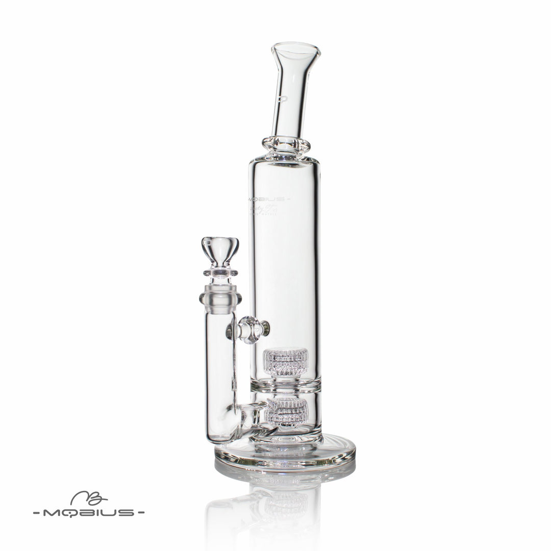 Mobius Glass 60T V3 Stereo Matrix bong with 18mm female joint and matrix percolator