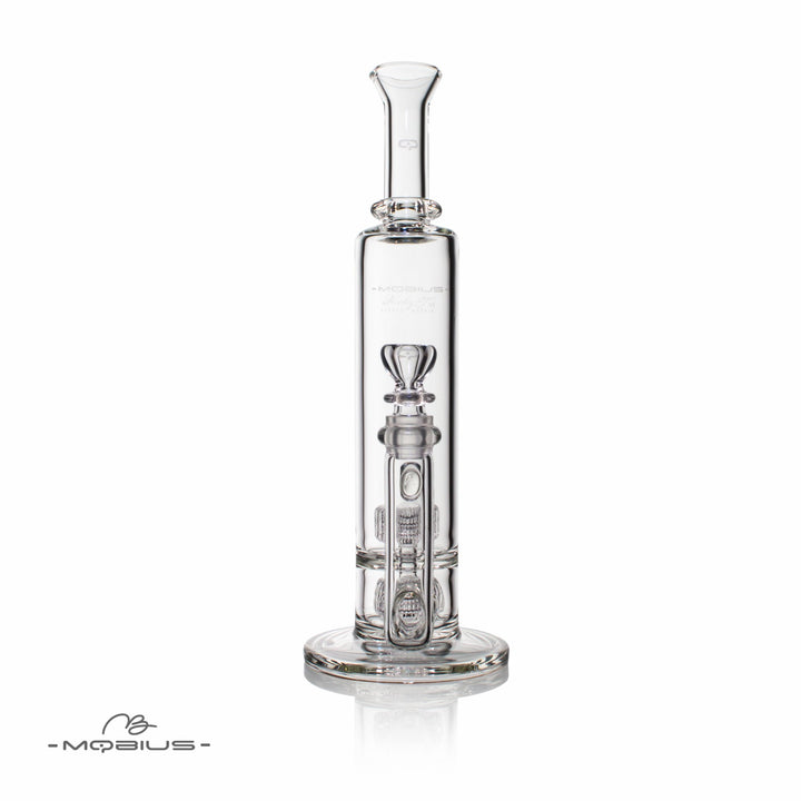 Mobius Glass 60T V3 Stereo Matrix bong side view of matrix chamber