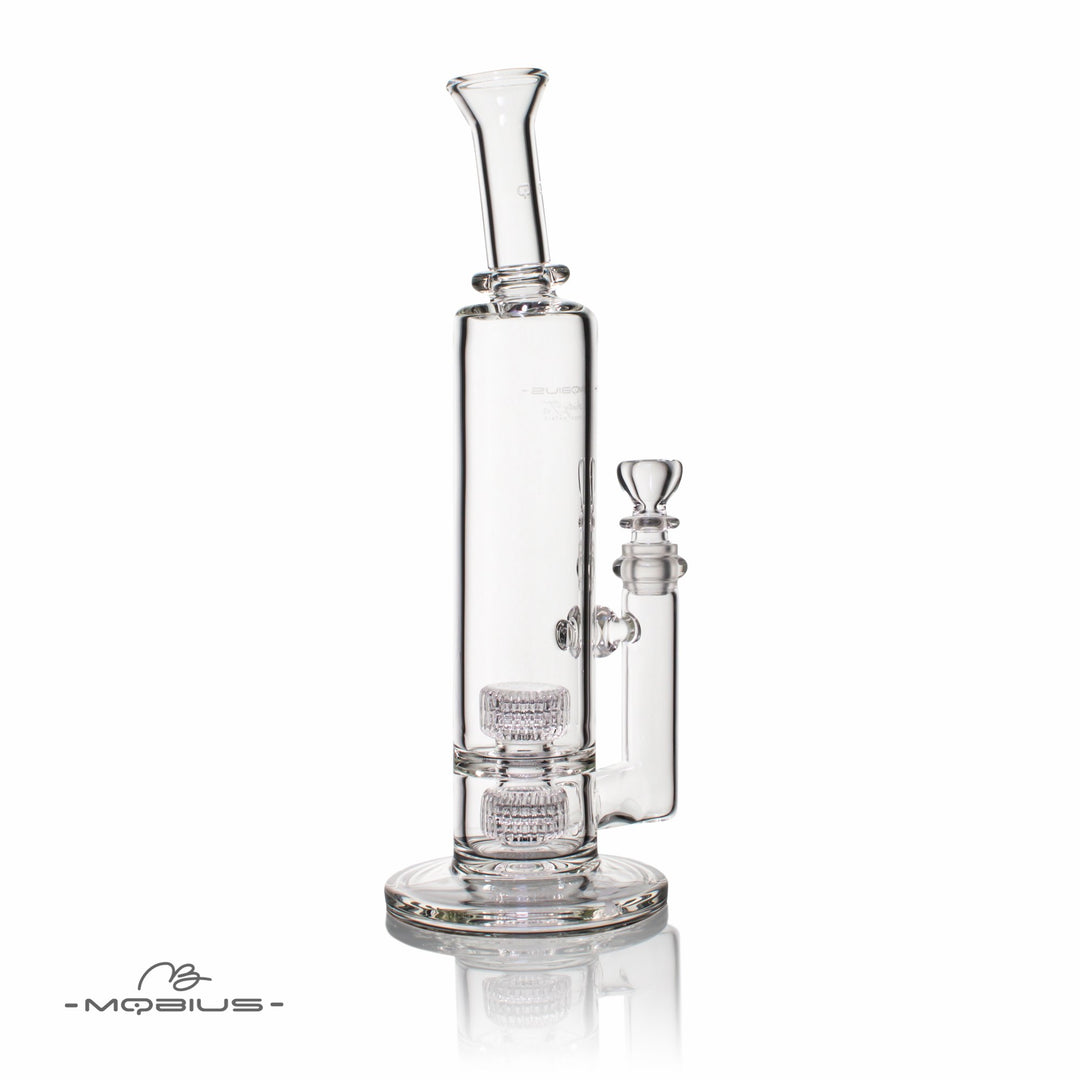 Mobius Glass 60T V3 Stereo Matrix bong alternate angle of percolator