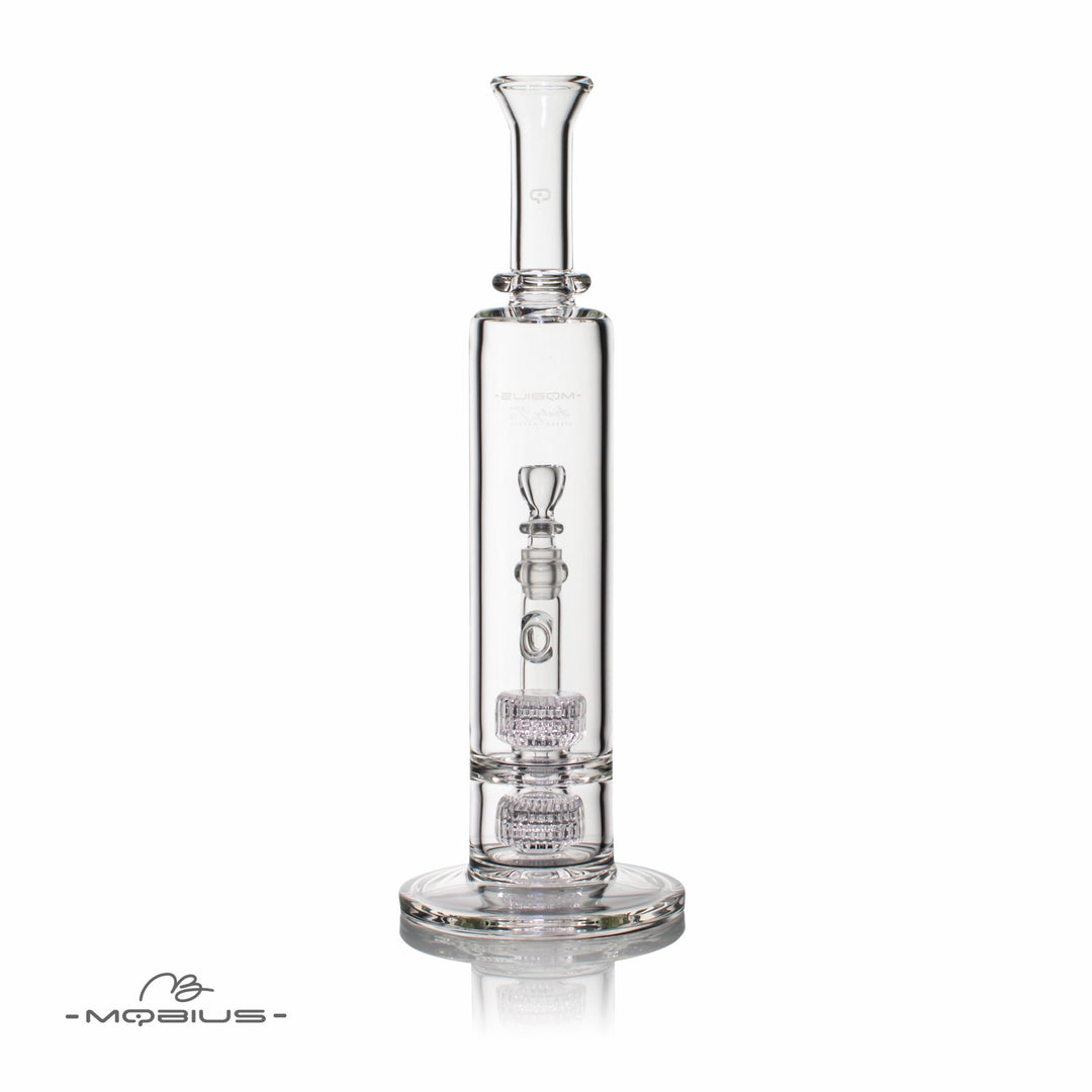 Mobius Glass 60T V3 Stereo Matrix bong detail of mouthpiece