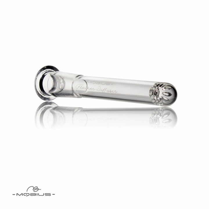 Mobius Feather Diffuser Downstem 5 inch side view