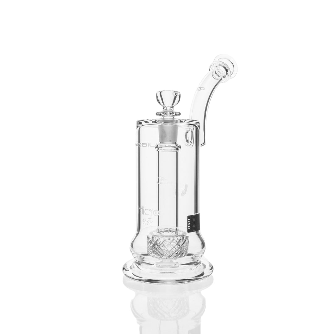 Mobius Glass Micro Reti V3 bubbler bong — Micro Reti V3 high-resolution shot