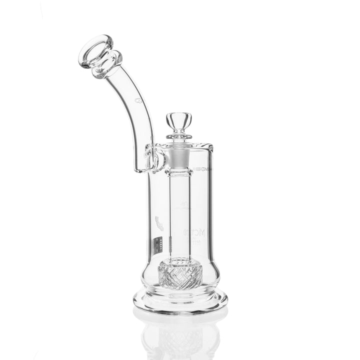 Mobius Glass Micro Reti V3 bubbler bong — Micro Reti V3 high-resolution alternate angle