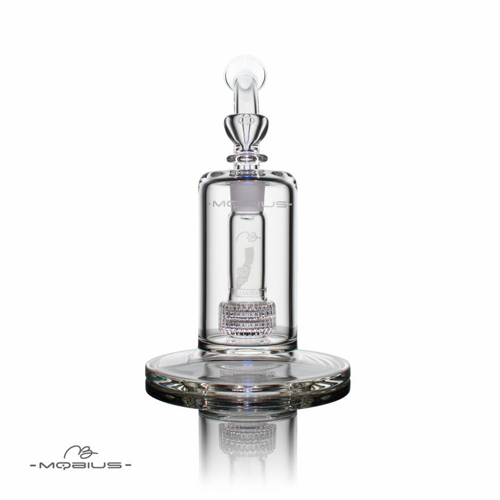 Mobius Glass Ion Matrix V1 bong side view of ion percolator chamber
