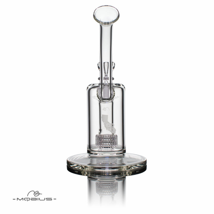 Mobius Glass Ion Matrix V1 bong detail of mouthpiece