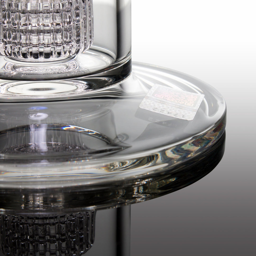 Mobius Glass Ion Matrix V1 bong full profile view
