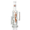 Moltn Glass - Percolador de doble lata de 80 mm - Naranja