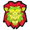 Moodmats - Orfin - León rasta geométrico