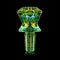 Mothership - Diapositiva verde de 14 mm - Capricornio