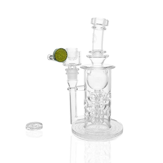 Mothership Glass Straight Fab Torus SFT heady glass dab rig with 14mm female joint