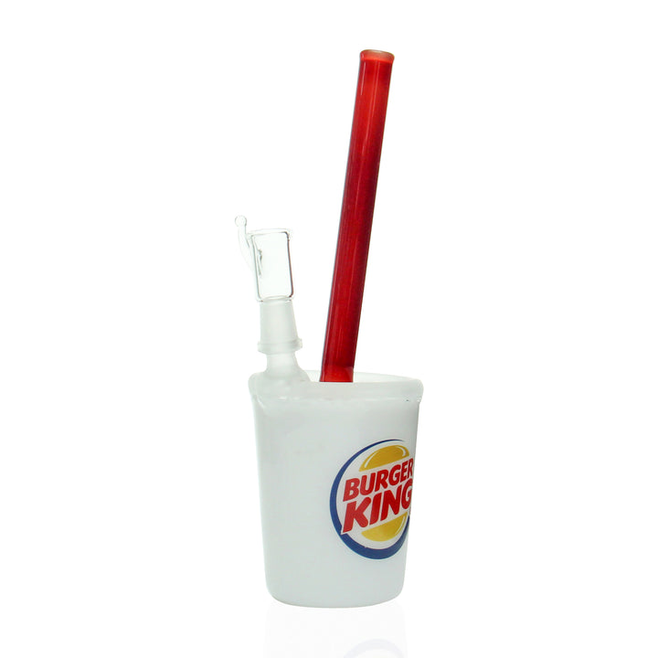 Mr. V Glass Burger King Cup Rig #17 sculptural dab rig