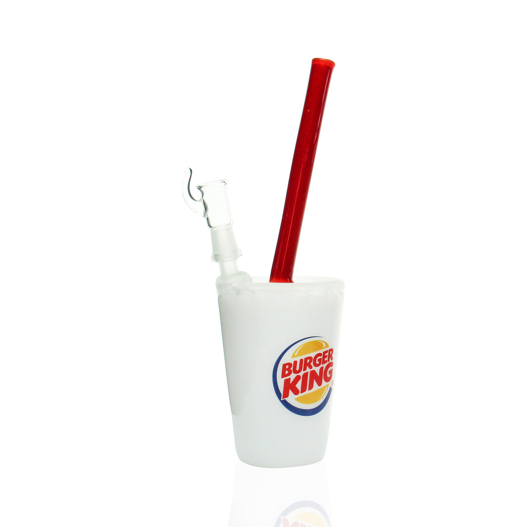 Mr. V Glass Burger King Cup Rig #18 sculptural dab rig