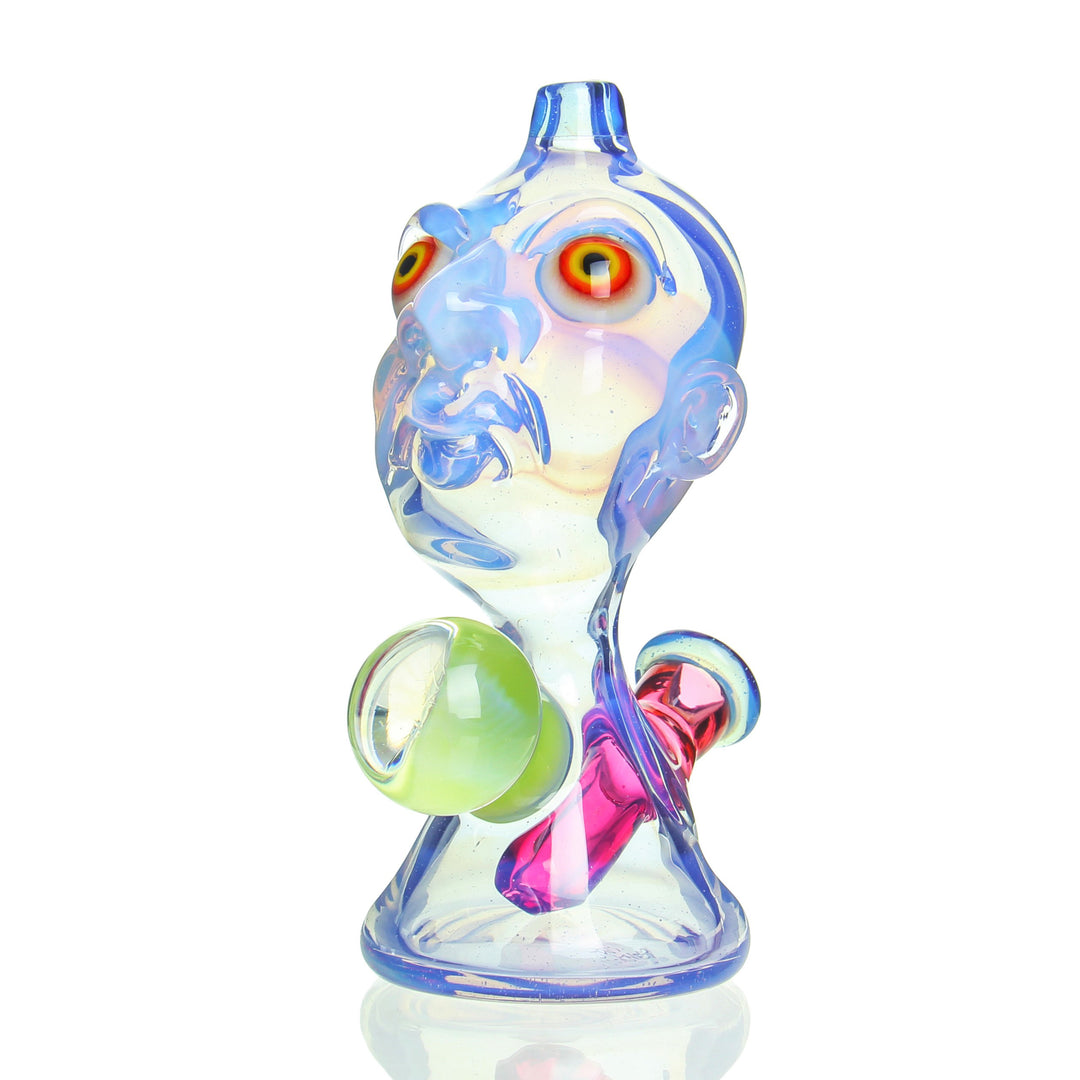 Mr. Voorhees Jammer Lucid — handblown jammer-style dab rig in Lucid colorway