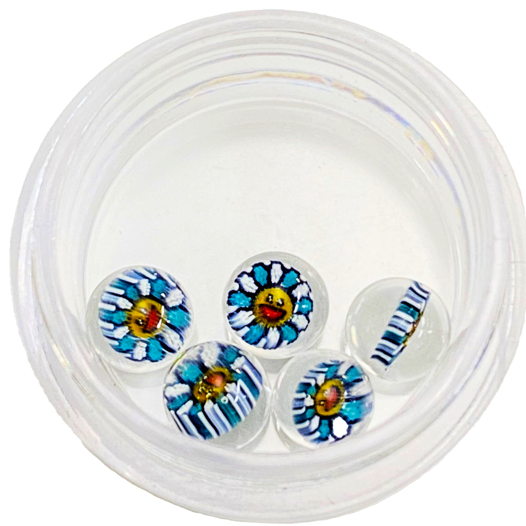 Steve H Glass - Milli Terp Pearl - Murakami Blue & White