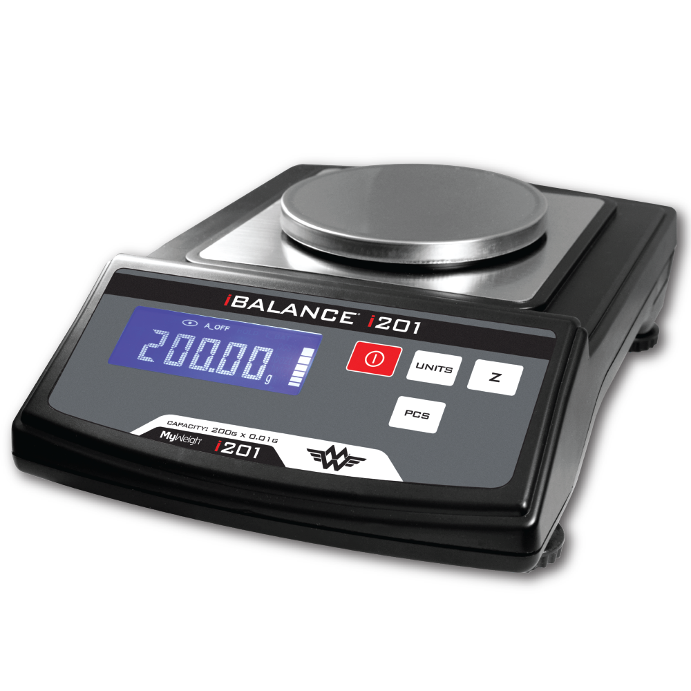 My Weigh iBalance i1201 digital scale — 1200g tabletop bench scale with 0.1g precision