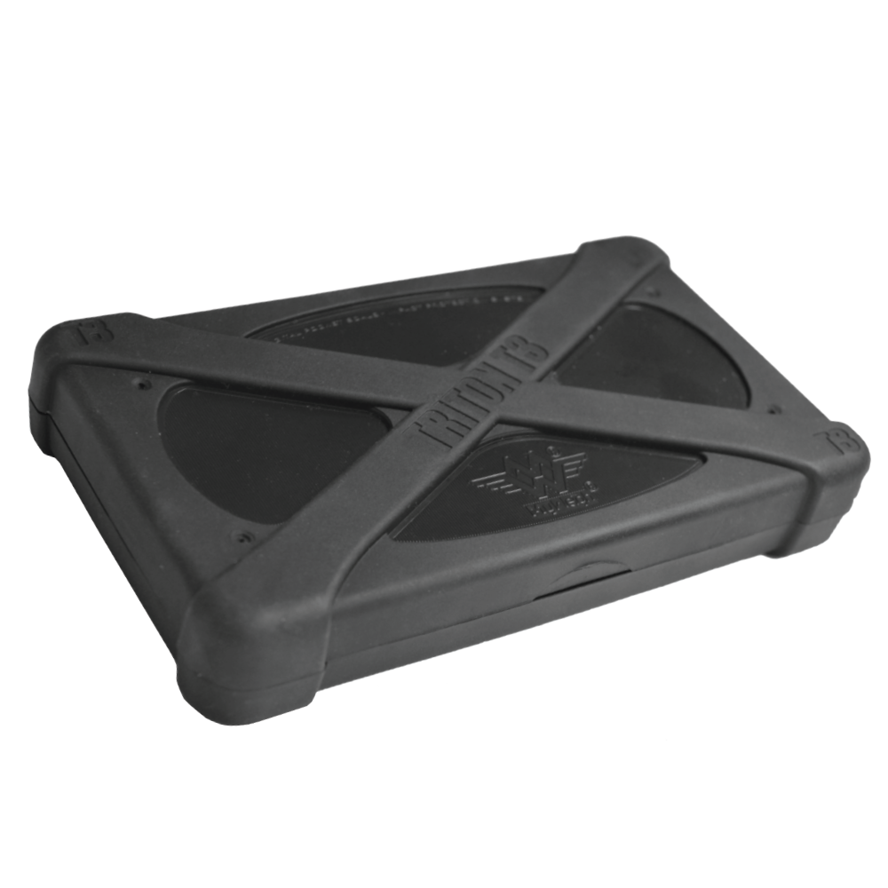 My Weigh Triton T3R pocket scale — rechargeable milligram scale with flip-open lid and backlit display