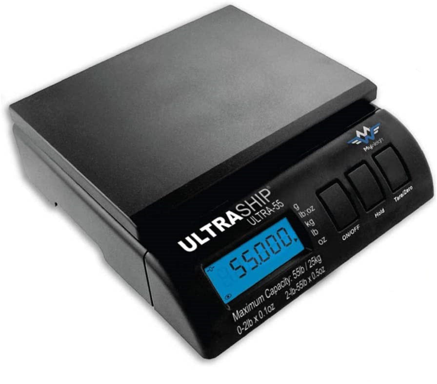 My Weigh Ultraship 55 Digital Scale — 55 lb postal and shipping scale