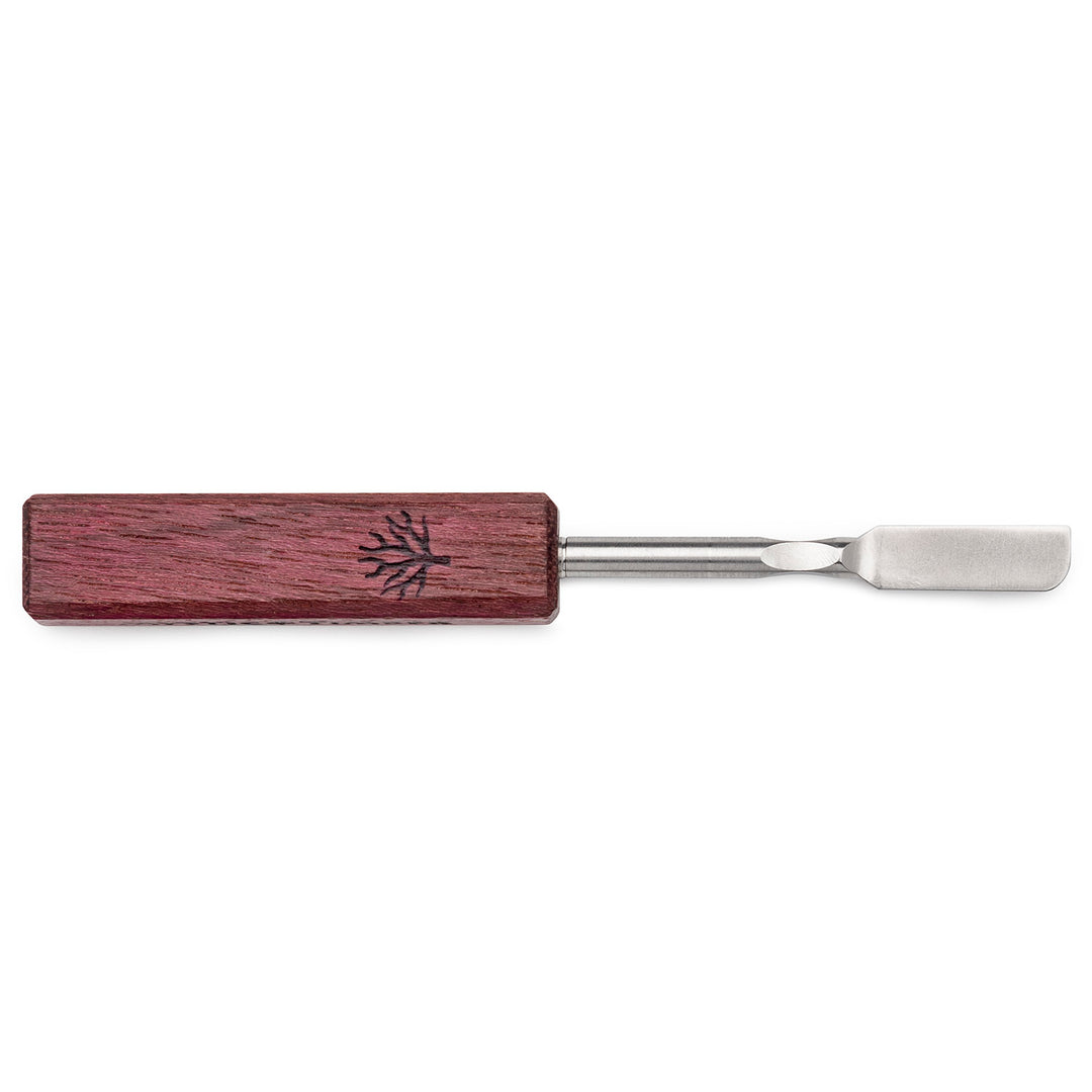 Mystic Timber BittyBudda Dabber Purpleheart — compact handcrafted purpleheart wood dabber for daily wax use