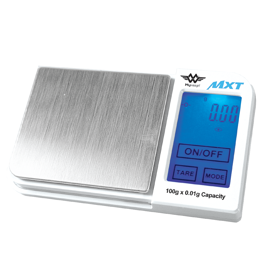 MyWeigh MXT-100 Digital Pocket Scale — compact 100g precision scale