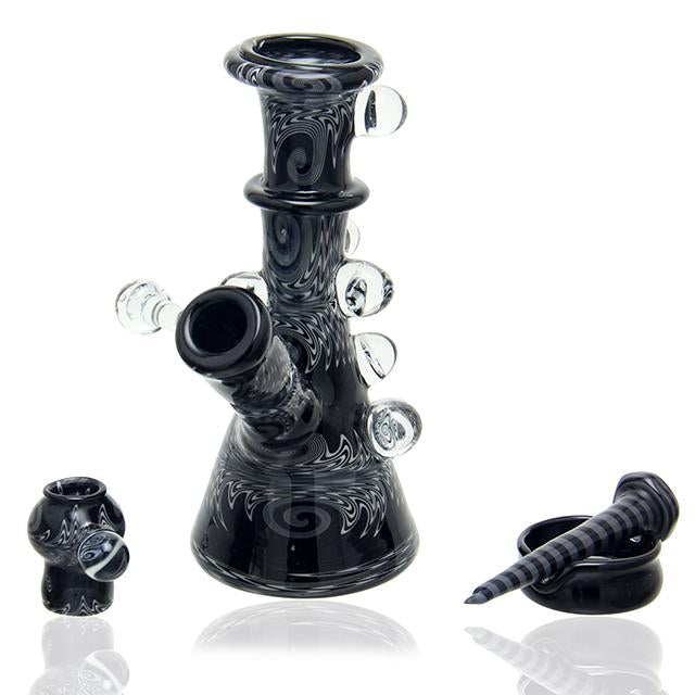 Nerv Glass Mini Tube Set bong with 14mm female joint