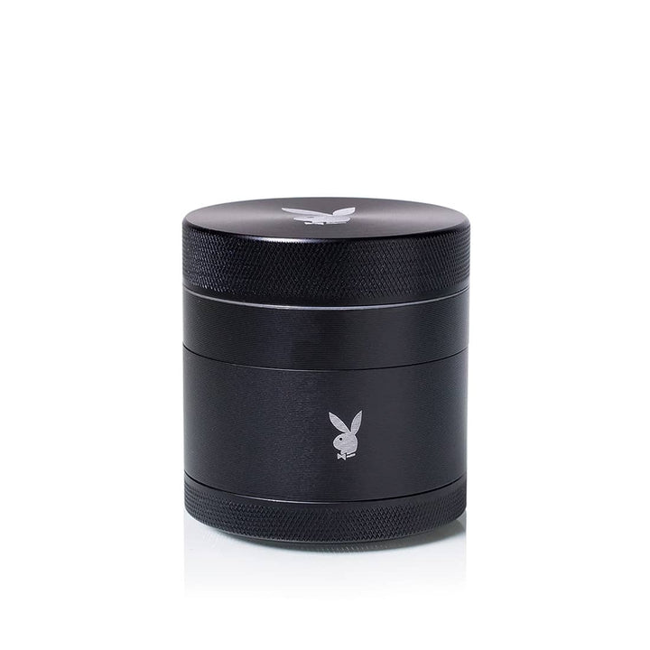 Playboy by RYOT 4pc Solid Body Grinder — four piece solid body grinder, black variant
