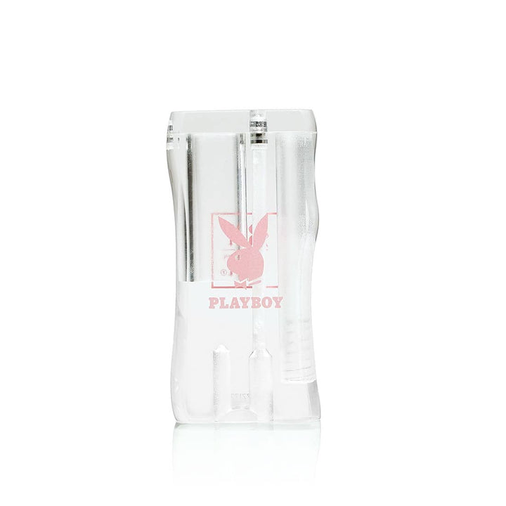 Playboy by RYOT Acrylic Dugout with One Hitter — side profile