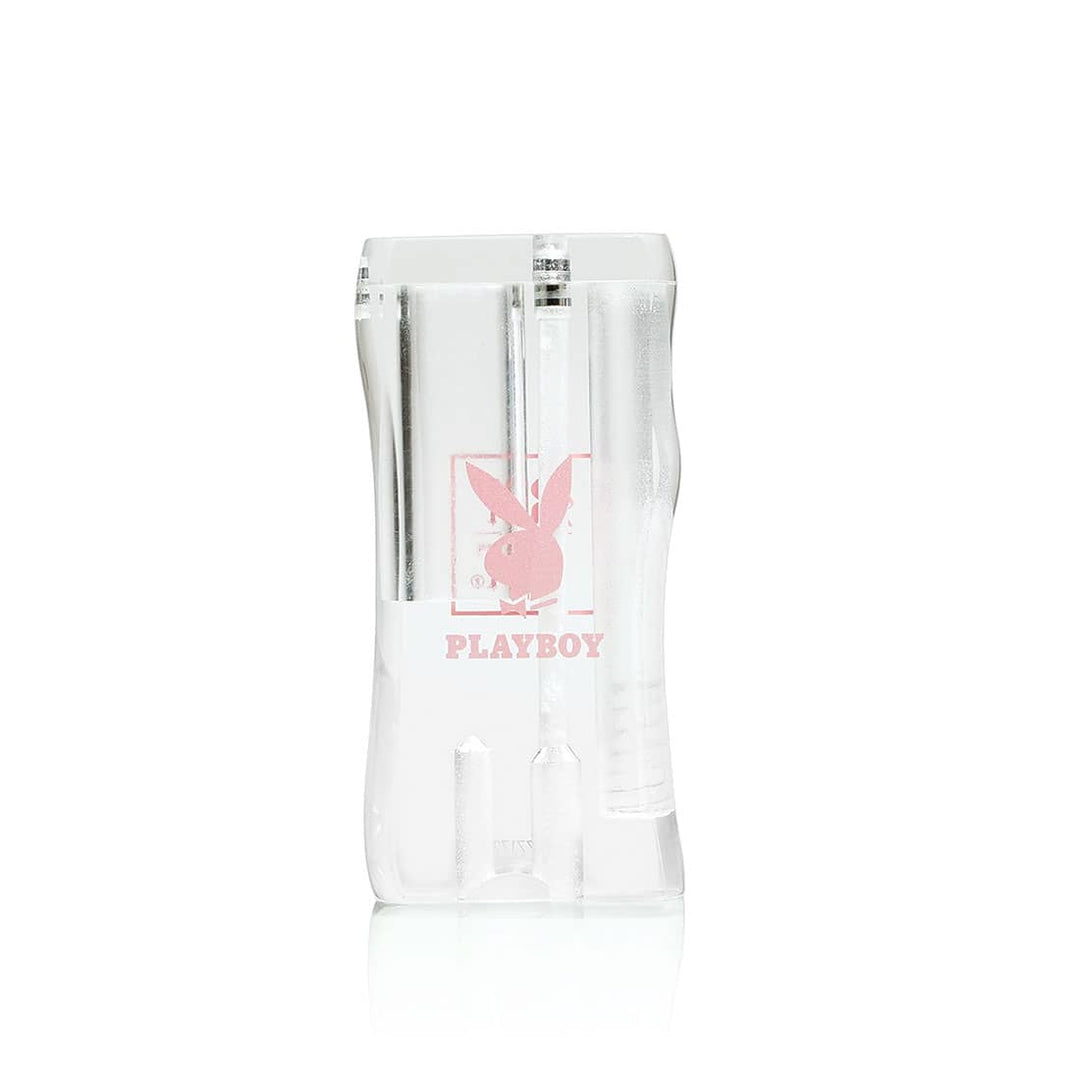 Playboy by RYOT Acrylic Dugout with One Hitter — side profile