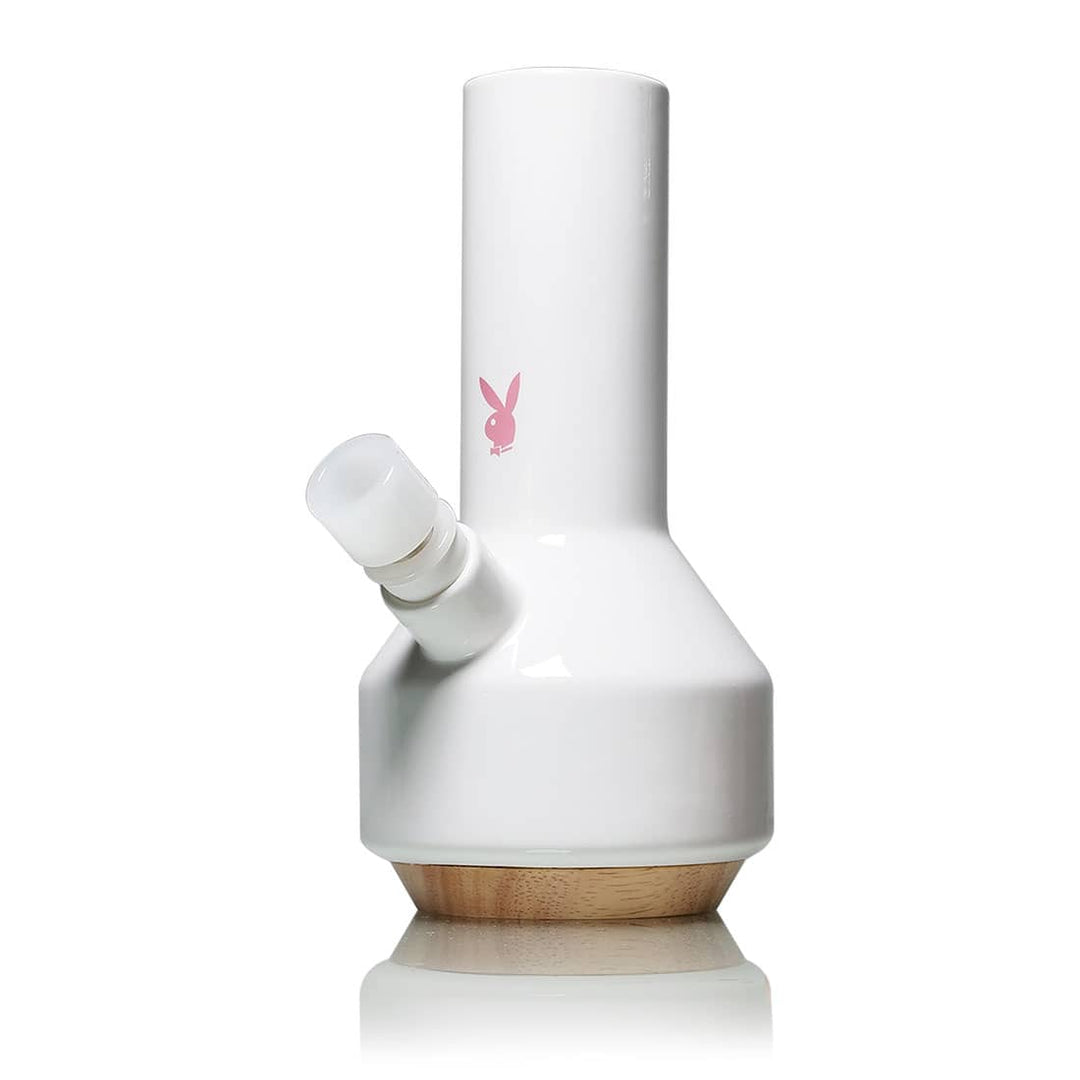 Playboy by RYOT Ceramic Traveler Water Pipe — side profile