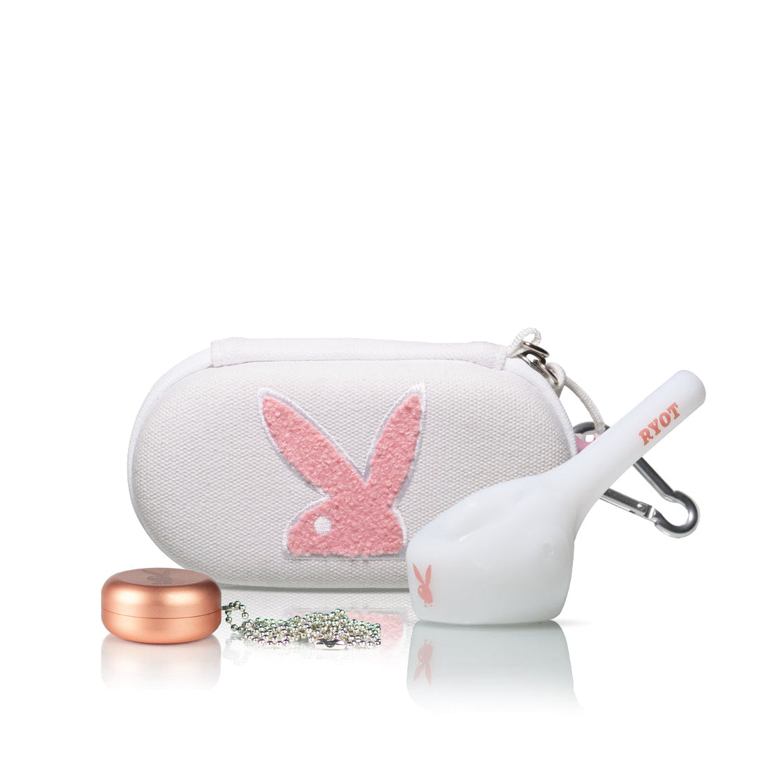 Playboy by RYOT Loaded Headcase With Pipe — pipe detail