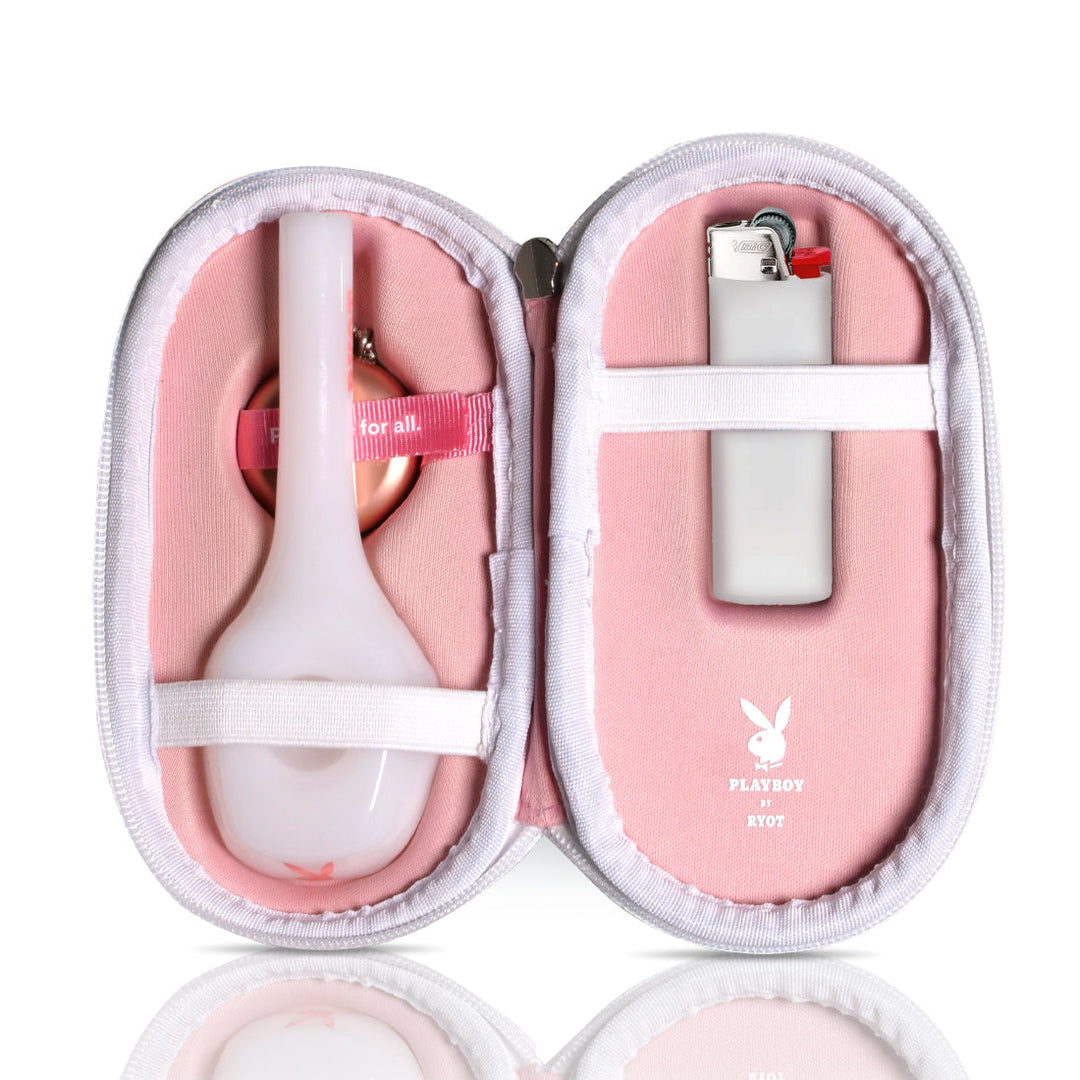 Playboy by RYOT Loaded Headcase With Pipe — case exterior detail
