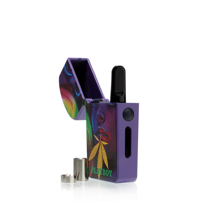 Playboy by RYOT Verb 510 Battery — 510 thread vape battery, Playboy Leaf design