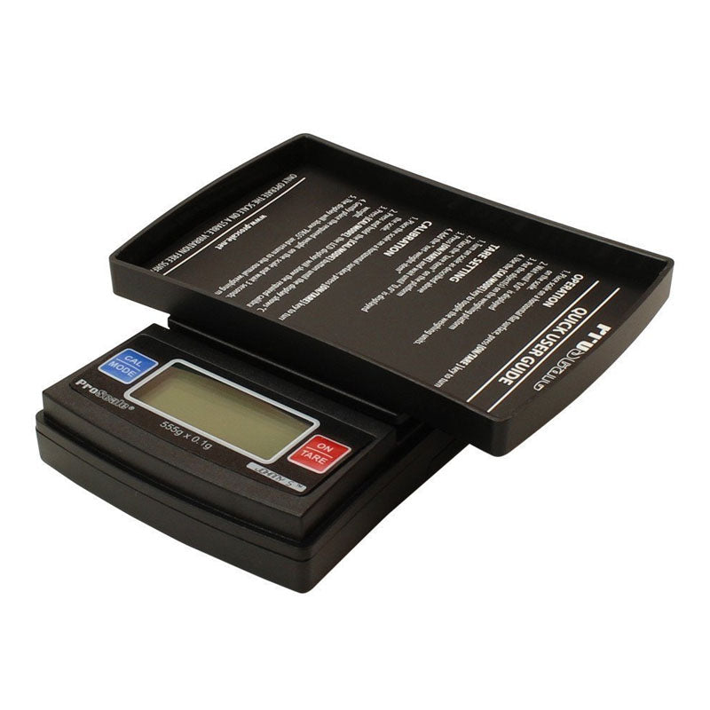 ProScale 555 Digital Pocket Scale — open view showing display and platform