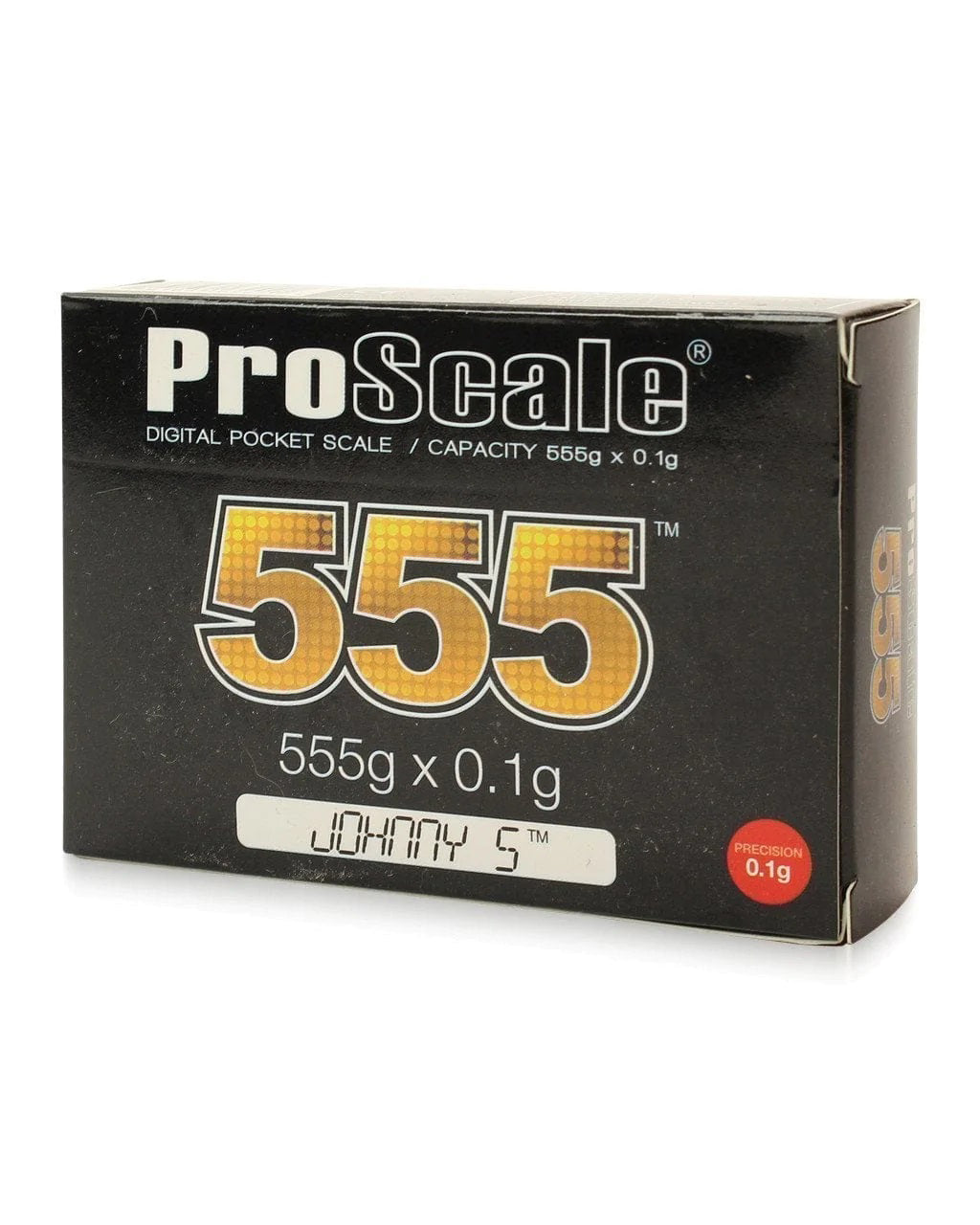 ProScale 555 Digital Pocket Scale — alternate angle of the pocket scale