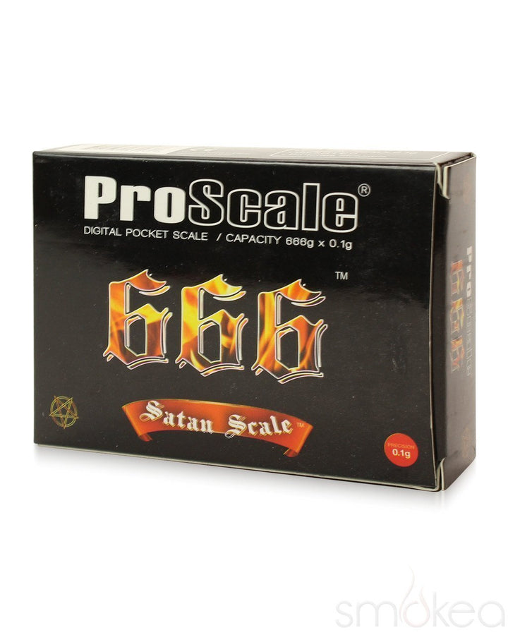 ProScale 666 Satan Scale Digital Pocket Scale — folded compact view