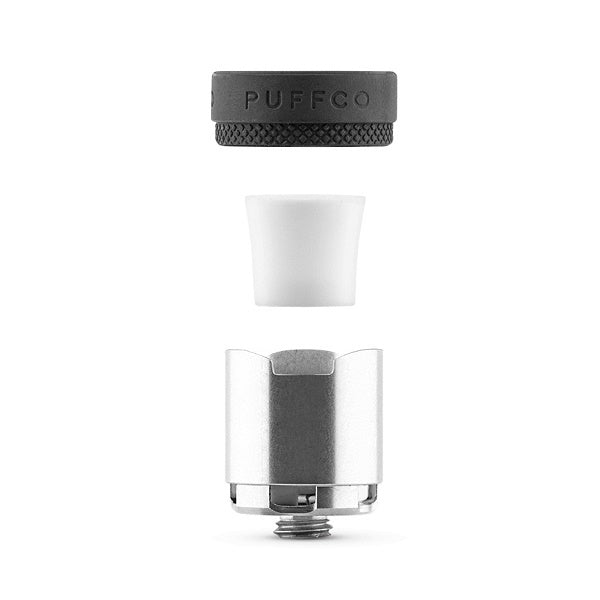 Puffco Peak Atomizer ceramic heating bowl close-up