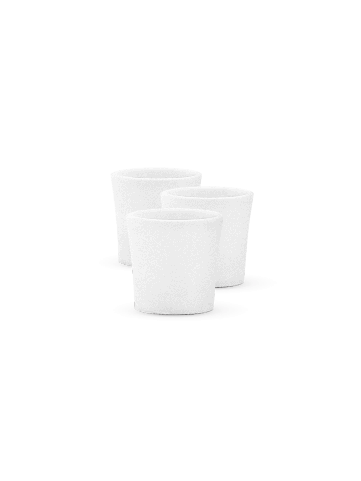Puffco Peak ceramic bowl 3-pack — replacement atomizer chambers for the Peak and Peak Pro dab rig
