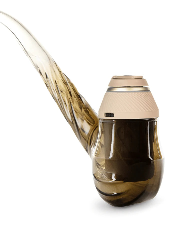 Puffco Proxy Wizard Desert — three-quarter view with base