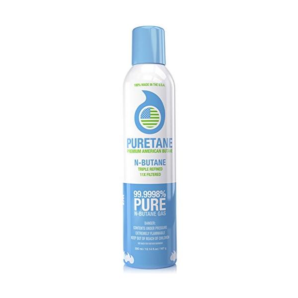 Puretane Premium N-Butane — Puretane premium N-butane refill can for torches