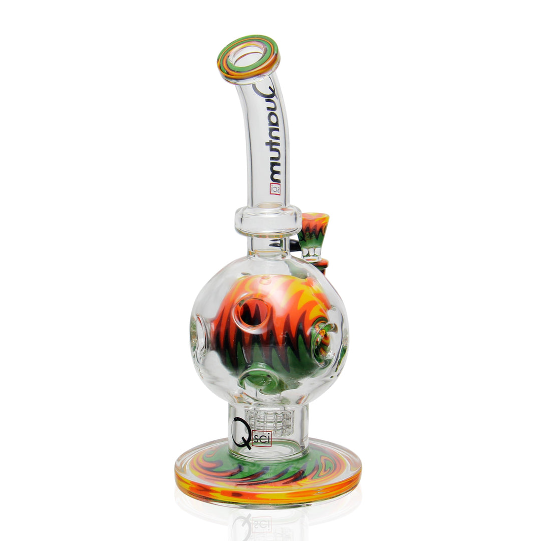 Quantum Sci Reversal Fab Egg Sphere — detail of fab egg recycler dab rig