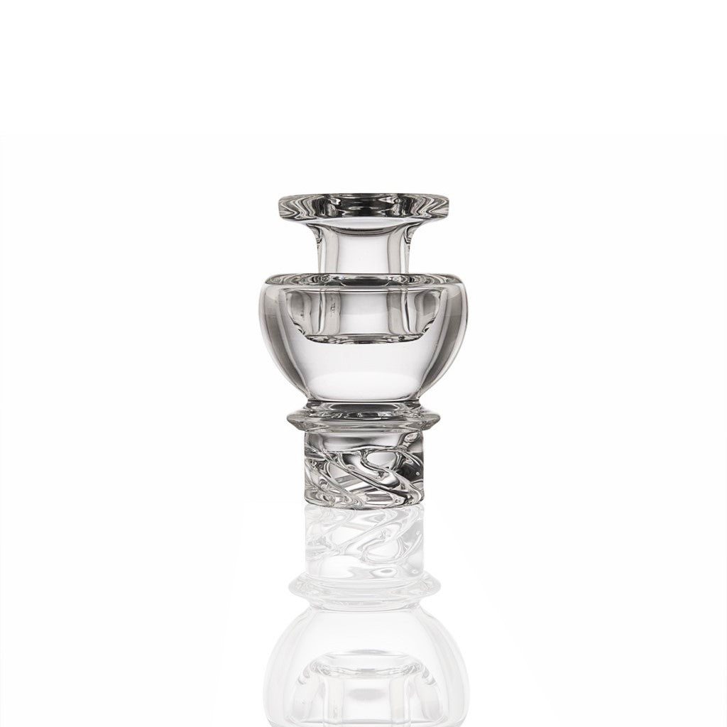 Quave CB Bisection Spinner Cap — directional bisection spinner carb cap for low-temp dab bangers