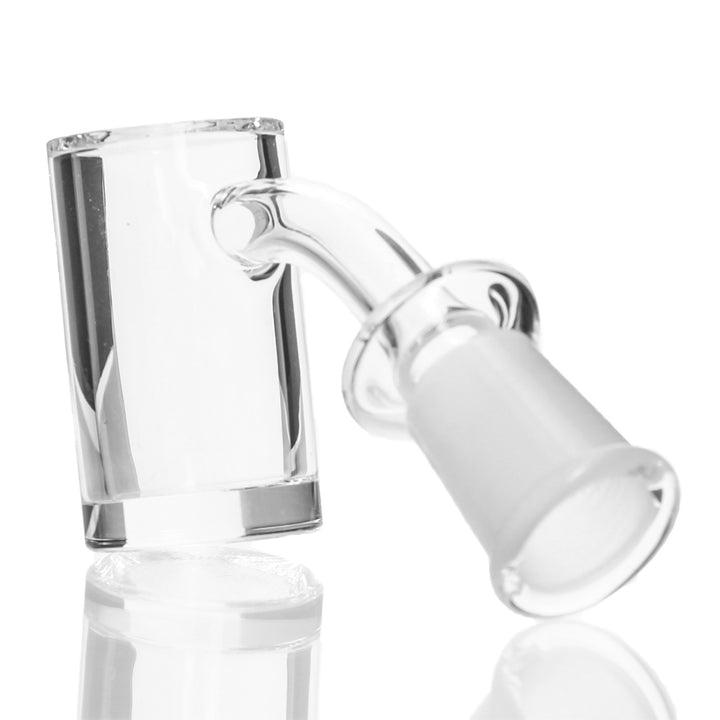 Quave CB Flat Top Banger XXL 25mm Female 14mm 45deg — XXL banger shown from alternate angle